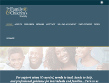 Tablet Screenshot of familycs.org